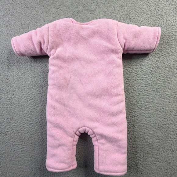 Baby Merlin's Magic Sleepsuit Pink Fleece Baby Infant Size Small 3-6 Months CUTE - Picture 9 of 10